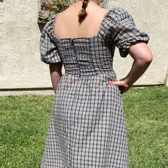 size M Plaid Summer Dress (dRA Los Angeles) - Picture 2 of 4